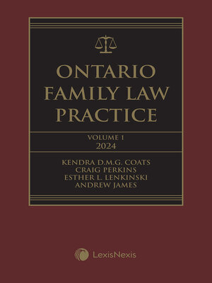 cover image of Ontario Family Law Practice